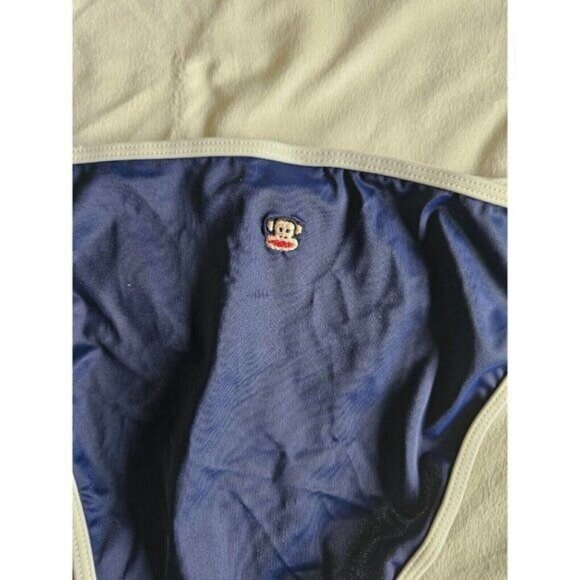 Vintage Paul Frank Womens Bikini, Julius the Monkey, Blue, Bathing Suit, Large - Picture 6 of 6